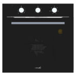 Horno Electrico Cata Empotrable A Convección 60 Cm Con Grill De Ancho Cristal Templado Negro, Sistema De Fácil Limpieza,