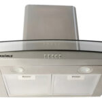 Campana De Cocina Maxims Hc6136as Inox Cristal Templado - Acero Inoxidable