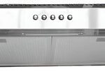 Campana Extractora 60 Cm Hf6101sa Acero Inox Maxims Plateado