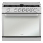 Estufa Mabe Empotrable Maoc80400ci 80 Cm 6q Grafito Y Acero