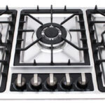 Parrilla Supra A Gas De Empotre 87cm Acero Inox 5 Quemadores