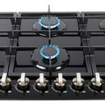 Parrilla De Gas Diamondglass  De 6q Cristal Templado