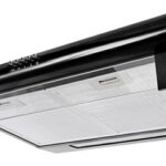 Campana Extractora De Pared Supra De Acero Negro Mate 60 Cm