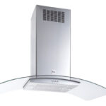 Campana Extractora Purificadora De Cocina Teka Easy Nc 1040 Ac. Inox. Y Cristal Isla 640mm X 1066mm Inox 110v - 120v
