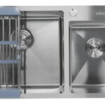 Fregadero Tarja De Acero Inox Con Escurridor Movible Axcent