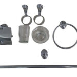 Accesorios Para Baño Mod. A01 Acabado Cromo