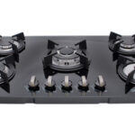 Parrilla A Gas Supra Onix 90 Negra 127v