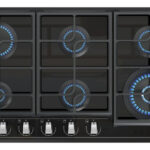 Parrilla A Gas Teka Total Gzc 96310 Xbb Cristal Negra 120v