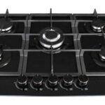 Parrilla A Gas Supra 5q-pg-76 Negra 110v